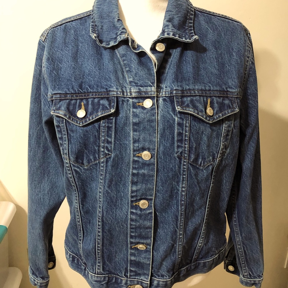 GAP Distressed Jean Jacket - Picture 2 of 4
